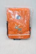 Three Carl Oscar Pack N' Snack 8L Backpacks, Orange Moose