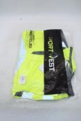 Portwest PW3 FR Hi-Vis Work Jacket, Yellow/Black, Size L