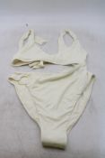 Monday Swimwear St Barth's One Piece, Ivory, Size P