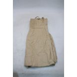Abercrombie & Fitch Strappy Midi Dress, Sand, Size L/P