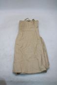 Abercrombie & Fitch Strappy Midi Dress, Sand, Size L/P