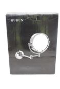 Gurun Light Up Wall Mounted Make Up Mirror with Arm