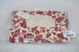 Posse Alice Mini Dress, Deep Red/Oat, Size XS