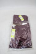Two Adidas Denim Skinny Fit Jeans, Burgundy, GB Size W27, L30
