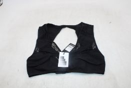 Sarda Tomorrowland X Sarda Greta Crop Top, Black, UK S