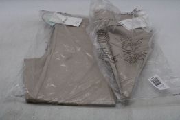 Two Only Pop Trash Life Easy Pants to include 1x EU S, 1x EU L, Pure Cashmere