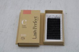 Six Trays of Lash Perfeet Russian C Curl Lashes, (0.05), 12mm