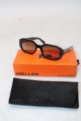 Meller Kessie Sunglasses, Frames Black/Lenses Brown