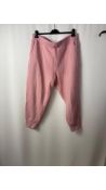 Ralph Lauren Women's Tracksuit Bottoms, Pink, XL. Used