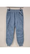 Two Pairs of VILLERVALLA Kids Relaxed Trousers, Cement, Size 140/10 Years