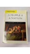 A People & A Nation, Tenth Edition, Volume 1, to 1877 Paperback
