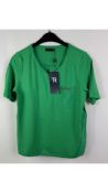 Thomas Rabe Women's Short Sleeve Top, Green, Size 16