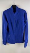 Lululemon Women's Fitness Top, Long Sleeve, High Neck, Large, Royal Blue. Used