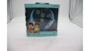 Three My Theater Edu Education Wearable Speaker EM-W130, Blue