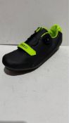 Speed Men's Cycling Shoes, Black/Green, EU 47, No Box