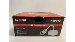 F4P BC Pendant Set F4P6T2, 10 Per Pack