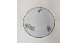 Augarten Wien 1718 Pine Branches Desert Plate 16cm