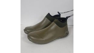 Lakeland Active Hayton Ankle Muck Boot, Green, Size 7 UK