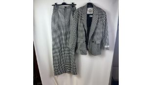 Fiorucci Milano Women's 2-Piece Set, 1x Jacket Size 40, 1x Long Skirt, Size Small. Used
