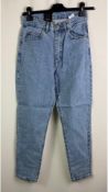 DRDENIM Nora Regular Mom Jeans, Sky High Rise, Light Retro, W27 L30