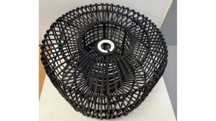 Aromas Hedula Small Pendant, Matt Black