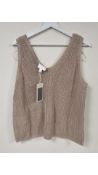 Dranella Women's Drpalina 3 Sleeveless Jumper, Sand, Size M
