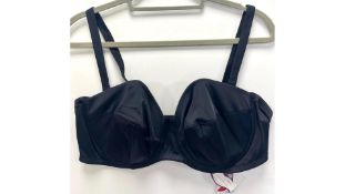 Elomi Swim Bra ES7501, Black, Size UK 44DD