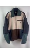 Carhartt Mens Patchwork Reworked Jacket, Multicolored, Size S, No Tags