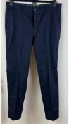 Four M.E.N.S. Madison Men's Chino, Navy, Size 52