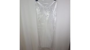 Two Bianco Evento S521 Veils, 300 Cm, Crème