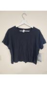 Two Lululemon Women's Cates Tee, Black, Size UK 12/US 8