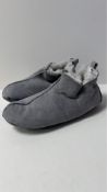 Sheepers Sheep Skin Boot Slippers, Grey, Size 42, No Box