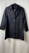 Ralph Lauren Men's Short Trench Coat, Navy, Size Small