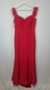 Altanight Izmir Prom Dress, Red, Size UK 12