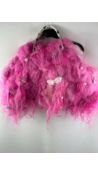 Linus Steuben Hello Kitty Faux Fur Handbag, Pink. Used with Marks and Matted