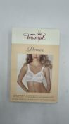 Triumph Womens Doreen X Non-wired Bra, White, 42B UK