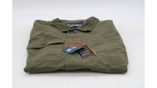 SuperDry Merchant Cotton Work Jacket, Chive Green, Size L