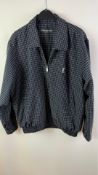 Yves Saint Laurent Men's Long Sleeve Jacket, Small Check, Multicoloured, Medium. Used