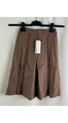 Louisiella Girls Lodic Woollen Culottes, Brown, Size 8 Years
