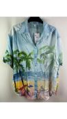 Desigual Men's Tropical Shirt, Multicoloured, Large