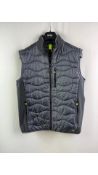 Brax Men's Vito Brx Lab Outdoor Gilet, Grey, Size US 52R