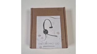 Plantronics EncorePro 510 HW510 Over Ear Headset. Box damaged