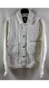Edwin Men's E-Classic Jacket, Natural Rinsed, Size L