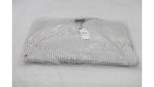 Two Oui Sweater, Grey/Silver, Size 34