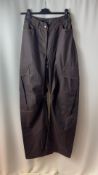 Kwame Adusei Women's Wide Leg Pants, Brown, Size S, No Tags