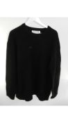 Filippa K Men's George Sweater, Black, Size L