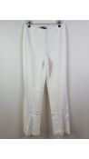 Ralph Lauren Women's Trousers, White, UK 4, No Tags