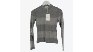 Malene Birger Yalina Stretch Top, Grey, XS