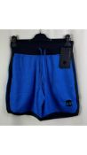 Hydrogen Men's Tennis Tech Shorts Blue/Black, Size S