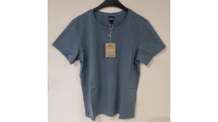 Two Patagonia Regenerative T-Shirts, Plume Grey, Size M